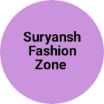 Business logo of Suryansh fashion zone