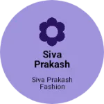 Business logo of Siva Prakash