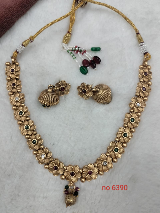 Antique Copper Necklaces (Rajwadi Polish) uploaded by business on 7/20/2023