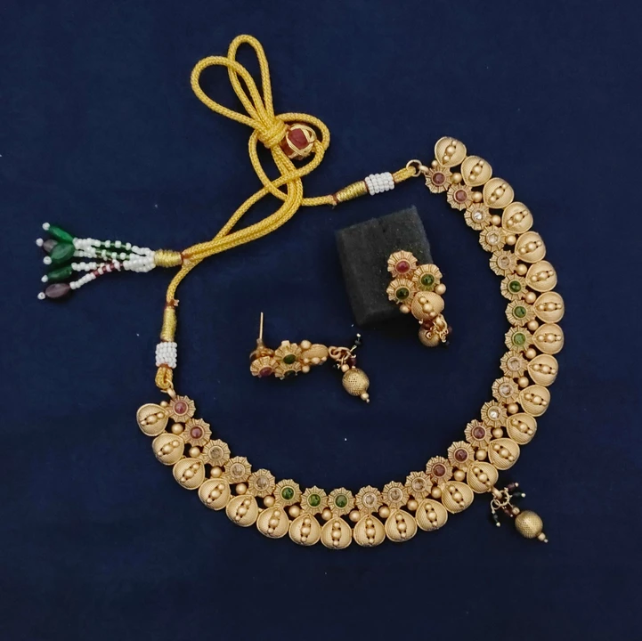 Antique Copper Necklaces (Rajwadi Polish) uploaded by business on 7/20/2023