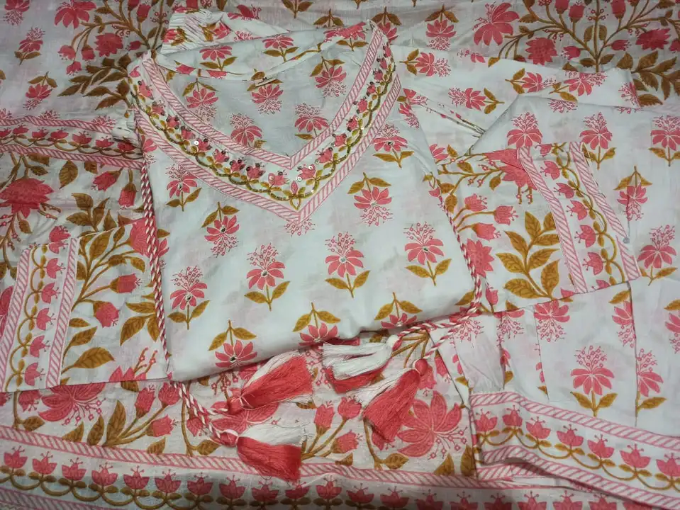 Cotton block print set uploaded by S.T.C Trends.. on 7/20/2023