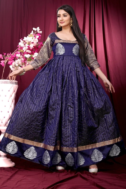 Party wear gown  uploaded by Varun prints on 7/20/2023