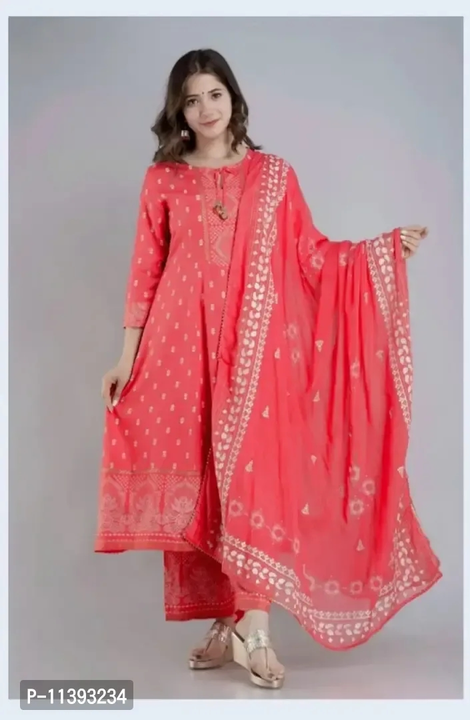 Post image Women Rayon Anarkali Kurta Set

Price: 800 Only

Size: 
S
M
L
XL
2XL
3XL

 Color:  Peach

 Fabric:  Viscose Rayon

 Type:  Stitched

 Style:  Embellished

 Design Type:  Anarkali

 Sleeve Length:  3/4 Sleeve

 Occasion:  Maternity

 Kurta Length:  Calf Length

 Sleeve Style:  Raglan Sleeve

 Neck Style:  V-neck

 Pack Of:  Single

Cash on Delivery Available