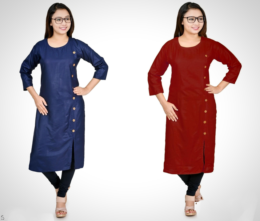 Daily Wear Rayon Straight Kurti uploaded by business on 7/20/2023