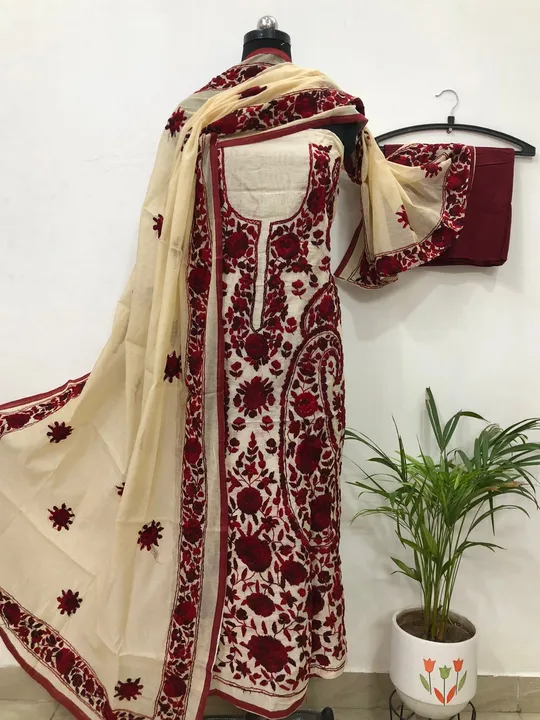 Chanderi Handwork Embroidery Suits  uploaded by business on 7/20/2023