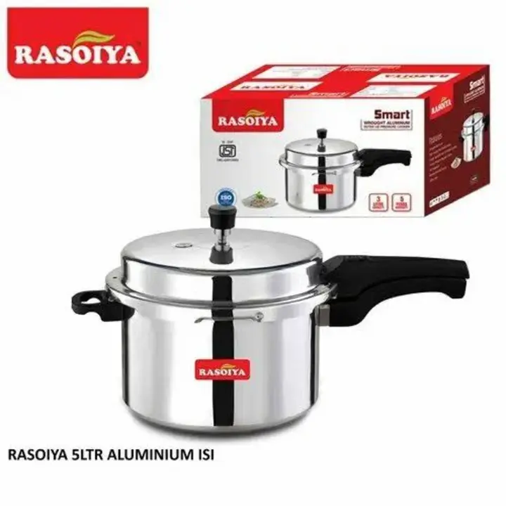 Rasoiya 5ltr smart outer lid pressure cooker  uploaded by business on 7/20/2023