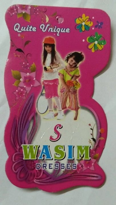 Visiting card store images of Wasim dresses