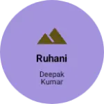 Business logo of Ruhani