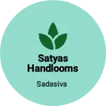 Business logo of Satyas Handlooms