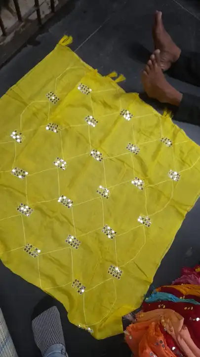 Sequence dupatta cotton  uploaded by Manju shree on 7/20/2023