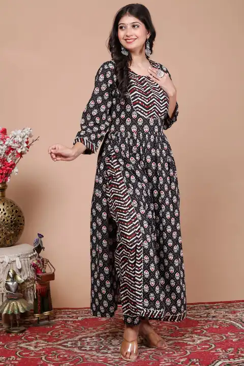 Nayra Cut Kurti with pant  uploaded by business on 7/20/2023