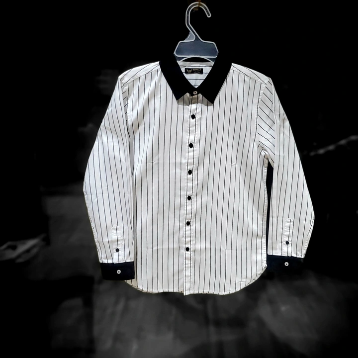 Strip casual cotton shirt uploaded by ZENILLA TRADING PRIVATE LIMITED  on 7/20/2023