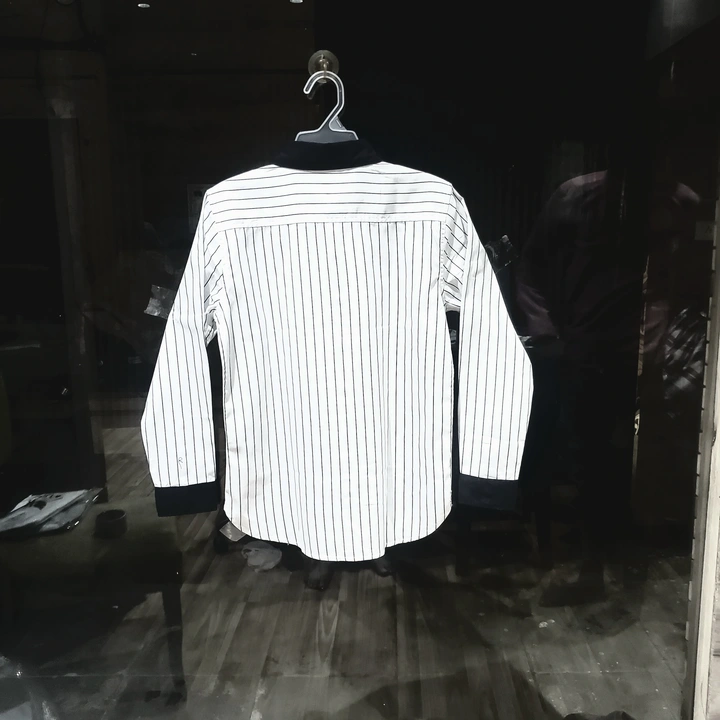 Strip casual cotton shirt uploaded by ZENILLA TRADING PRIVATE LIMITED  on 7/20/2023