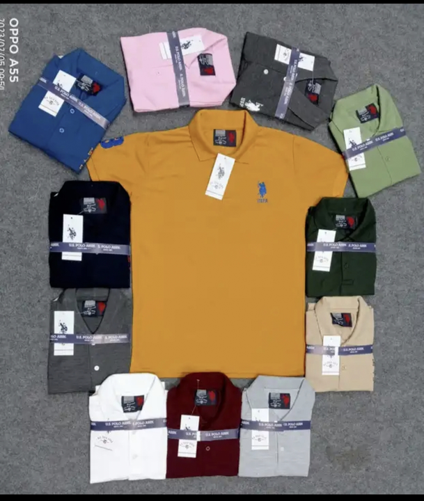 USPA MENS T SHIRT  uploaded by REHAAN GARMENTS AND FASHION WEARS on 7/20/2023