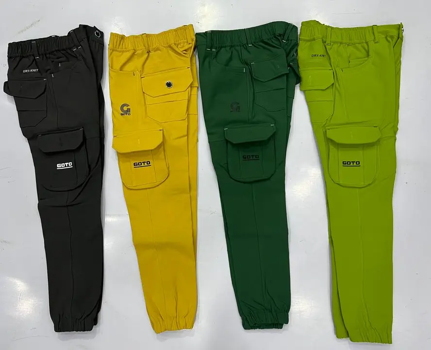 Ns Terry cargo joggers for kids uploaded by Showroom quality sports wear manufacturers  on 7/20/2023