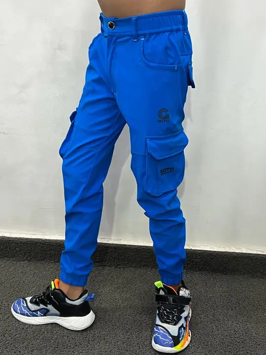 Ns Terry cargo joggers for kids uploaded by Showroom quality sports wear manufacturers  on 7/20/2023