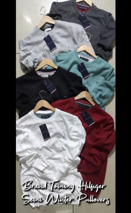 BRANDED TOMMY HILFIGER WINTER T SHIRTS  uploaded by REHAAN GARMENTS AND FASHION WEARS on 7/20/2023