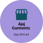 Business logo of Ajaj garments