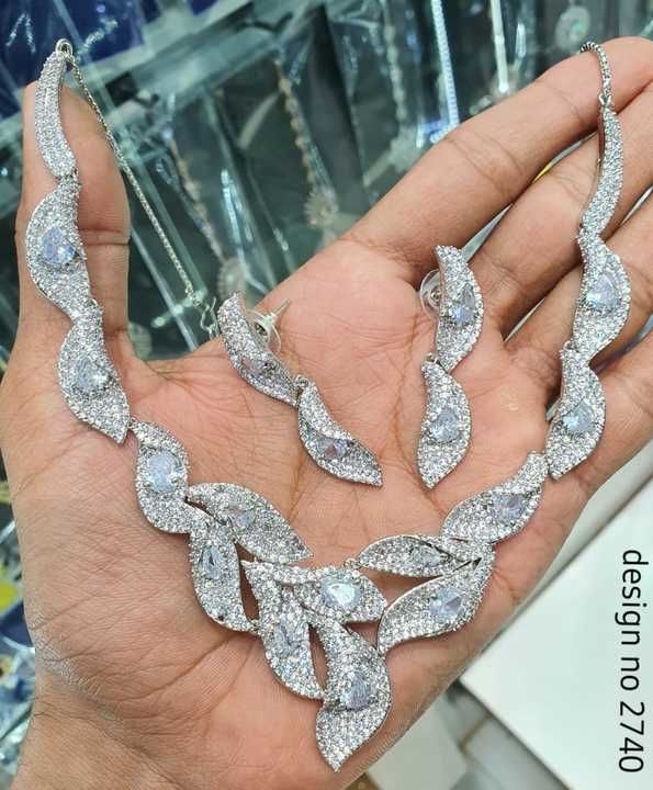 Premium Quality AD Necklaces uploaded by HUDAA Fashion on 3/17/2021