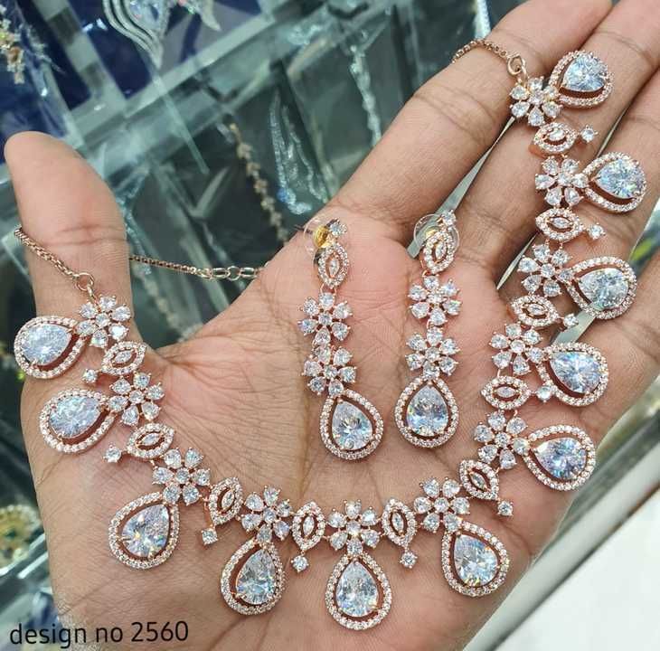 Premium Quality AD Necklaces uploaded by HUDAA Fashion on 3/17/2021