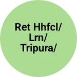 Business logo of Ret HHFCL/LRN/Tripura/ May-23/2010 ADAITYA DAS DAS