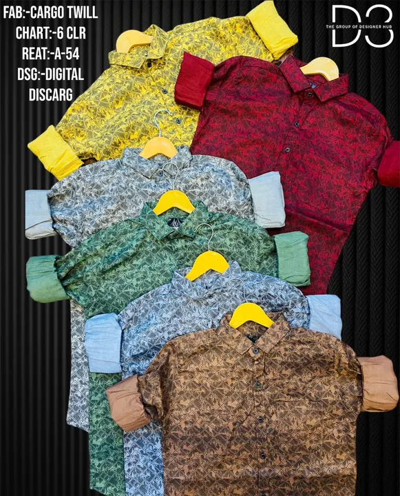 Man shirts  uploaded by Dishi.vdishi fashion export house on 7/21/2023
