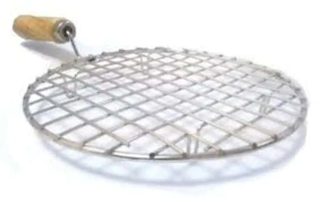 2085 Kitchen Round Stainless Steel Roaster Papad Jali,... uploaded by DeoDap on 7/21/2023