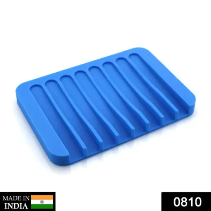 0810 Silicone Soap Holder Soap Dish Stand Saver... uploaded by DeoDap on 7/21/2023
