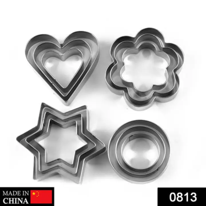 0813 Cookie Cutter Stainless Steel Cookie Cutter with... uploaded by DeoDap on 7/21/2023