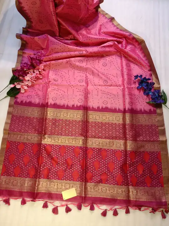 Pure silk saree uploaded by VARDHAK COLLECTION  on 7/21/2023