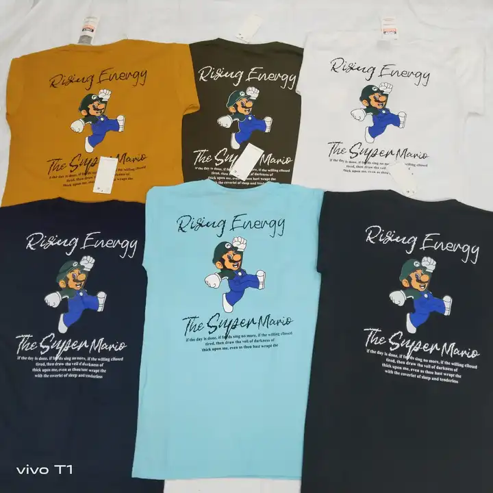 100% cotton t-shirt premium quality product different prints available bulk quantity orders only  uploaded by business on 7/21/2023