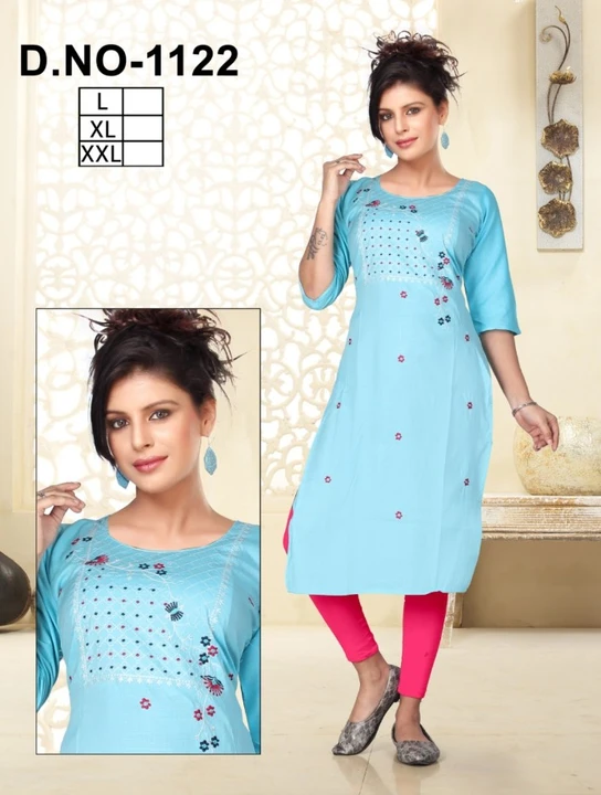 Embroidery Kurti  uploaded by business on 7/21/2023