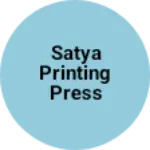 Business logo of Satya printing press