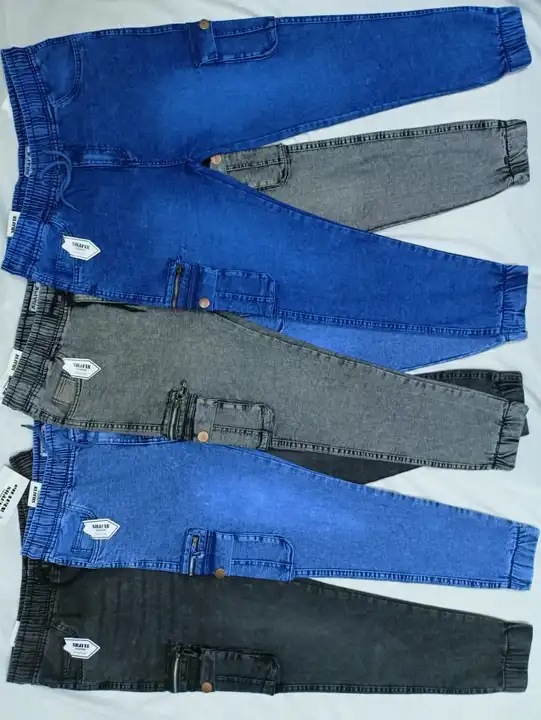 Denim joggers  uploaded by business on 7/21/2023