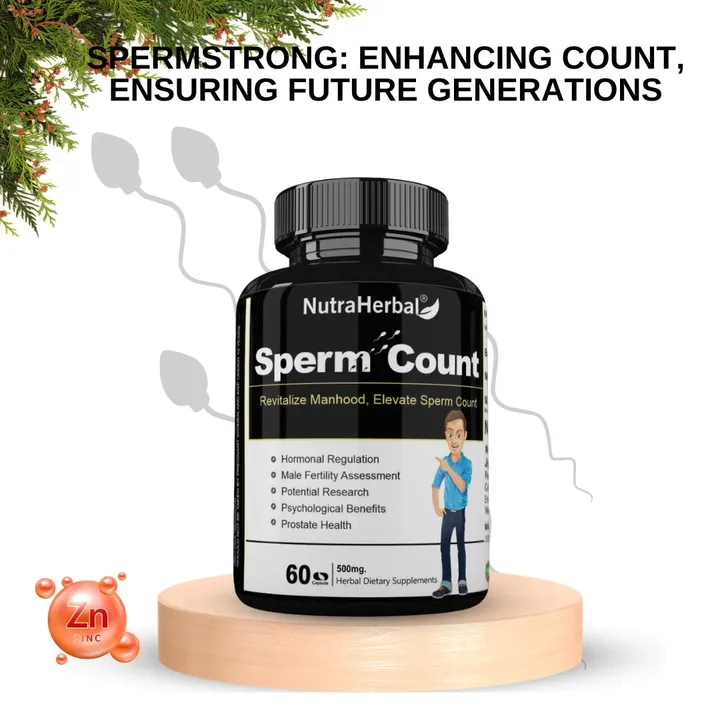 Nutraherbal Sperm Count Capsules 60capsules 500mg uploaded by Jiya marketing and traders on 7/21/2023