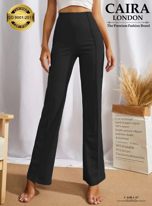 Women's Stylish Black Trouser uploaded by CAIRA LONDON on 7/21/2023