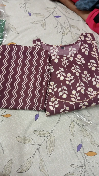 Capsul fabric kurti pent set  uploaded by business on 7/21/2023