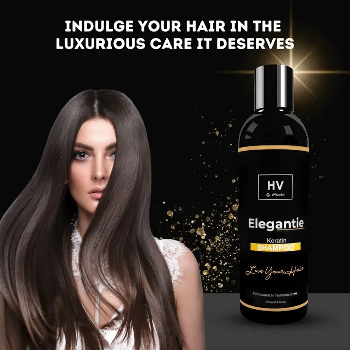 HV elegantie Keratin shampoo 250ml uploaded by Jiya marketing and traders on 7/21/2023