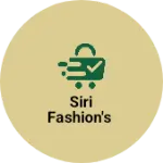Business logo of Siri fashion's
