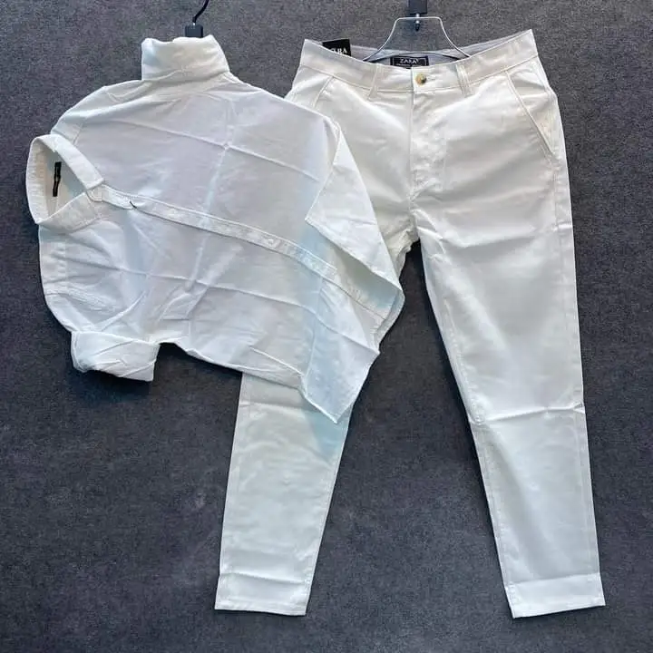 ☝️Mens Cotton Pants and Shirts uploaded by business on 7/21/2023