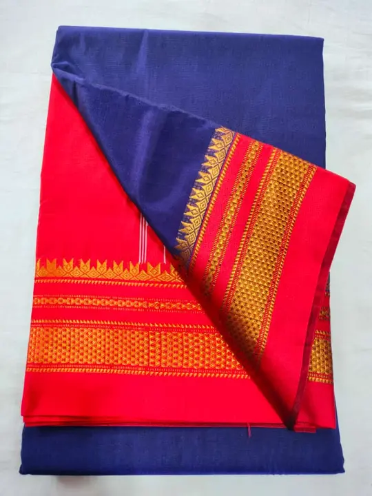 Post image Name- Banglore silk (tana)
Fabric - masaraij fabric
Length -6.20mtrs
Blouse - 80cm contrast blouse
Pallu- Contrast Top pallu
100%Quality assured