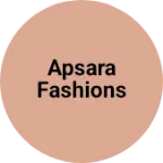 Business logo of Apsara fashions