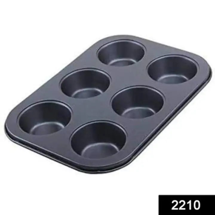 2210 Non-Stick Reusable Cupcake Baking Slot Tray for... uploaded by DeoDap on 7/21/2023