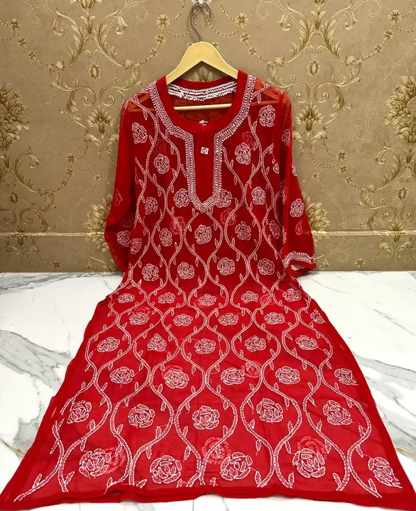 Rose jal kurti  uploaded by business on 7/21/2023