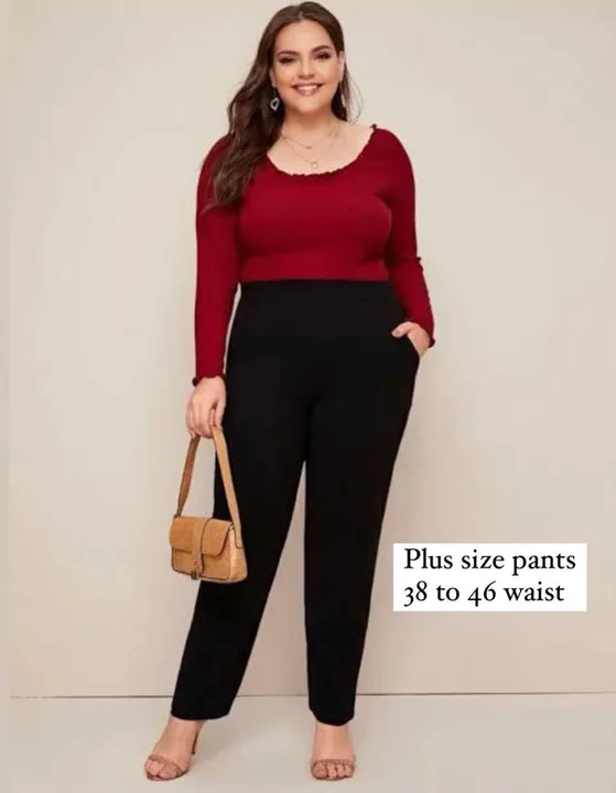 Beautiful big size formal pant  uploaded by The Style Club on 7/21/2023