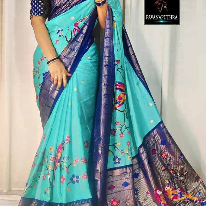 Dola silk sarees with foil Print  uploaded by Textile Tag on 7/21/2023