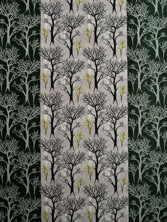 Autumn tree printed multicolor curtain 7FT Door set for 1 uploaded by Home max india on 7/21/2023