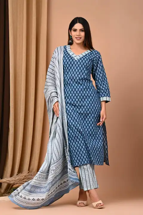 Stitched suit sets dress uploaded by S S block printers  on 7/21/2023
