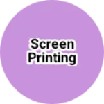 Business logo of Screen printing