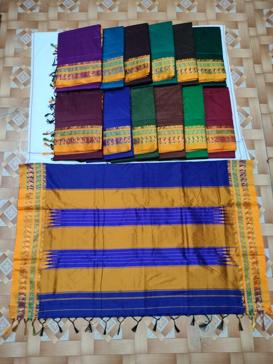 Godambi Gonda cotton saree  uploaded by Ashwini sarees on 7/21/2023